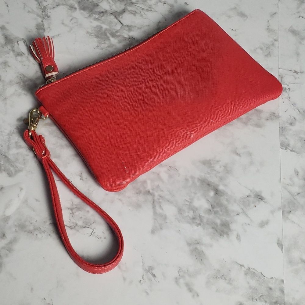 Red Mobile Power Bank Charger Handbag